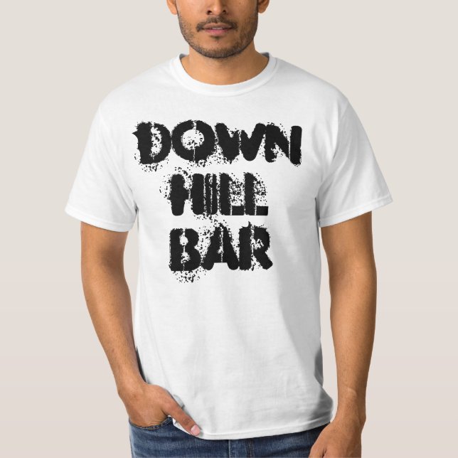 Camiseta Bar em declive (Frente)