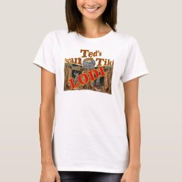Camiseta Bar Enoteca Lodi Califórnia do Tiki Pagão de Ted