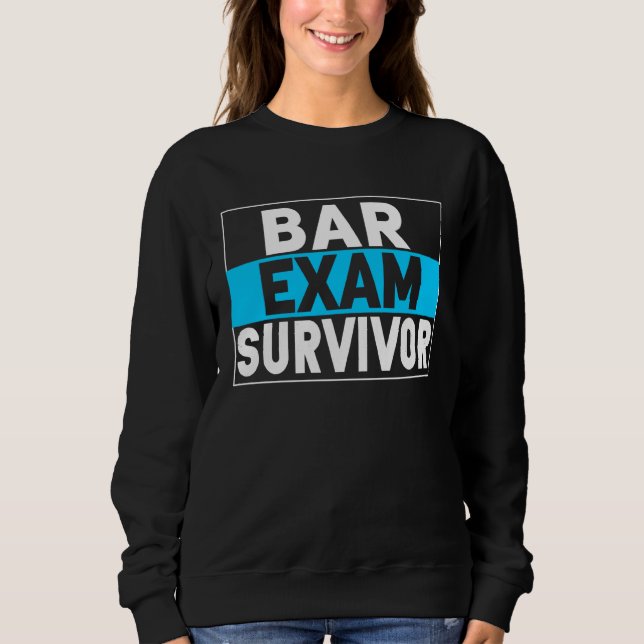 Camiseta Bar Exam Survivor Law School Graduation New Lawyer (Frente)