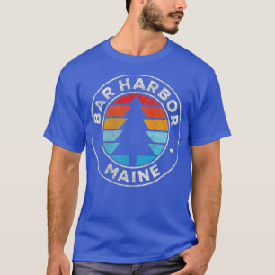 Camiseta Bar Harbour Maine ME Vintage Retro 70s
