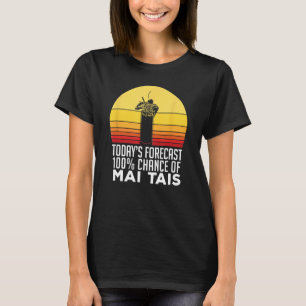 Camiseta Bar Mai Tai Cocktail Para Um Presente De Vacinação