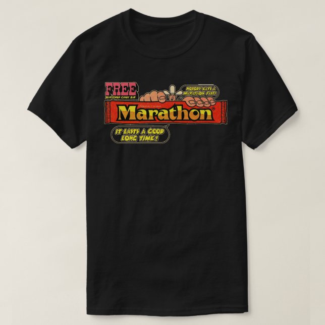 Camiseta Bar Marathon Candy (Frente do Design)