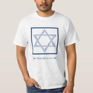 Camiseta bar mitzvah (estrela do david elegance)