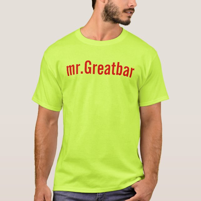 Camiseta bar.mr (Frente)