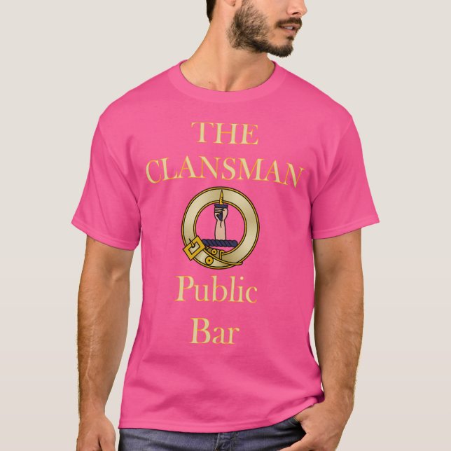 Camiseta Bar Público do Clansman - Jogo Ainda Jogo (Frente)