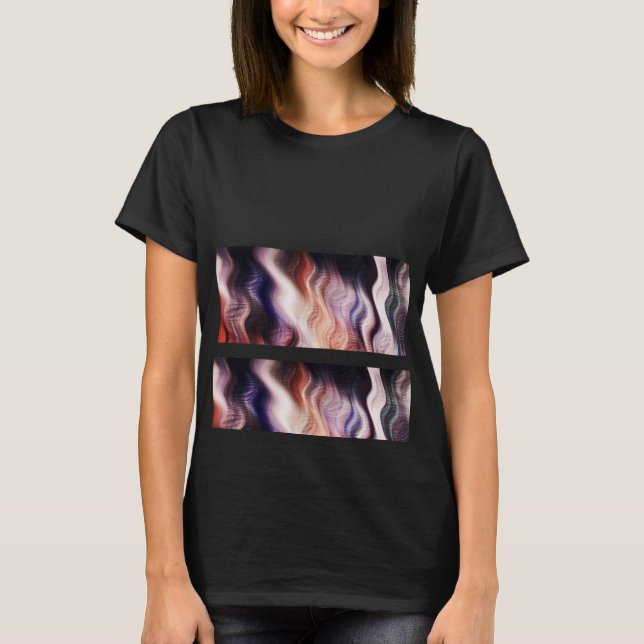 Camiseta Bar Vidro Algodão Gráfico Superior (Frente)