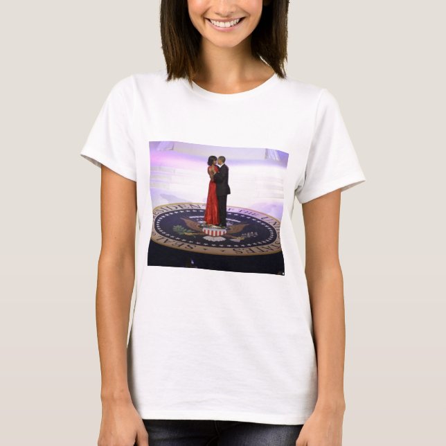 Camiseta Barack e Michelle Obama (Frente)