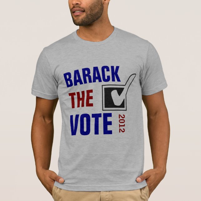 Camiseta BARACK o VOTO 2012 (Frente)