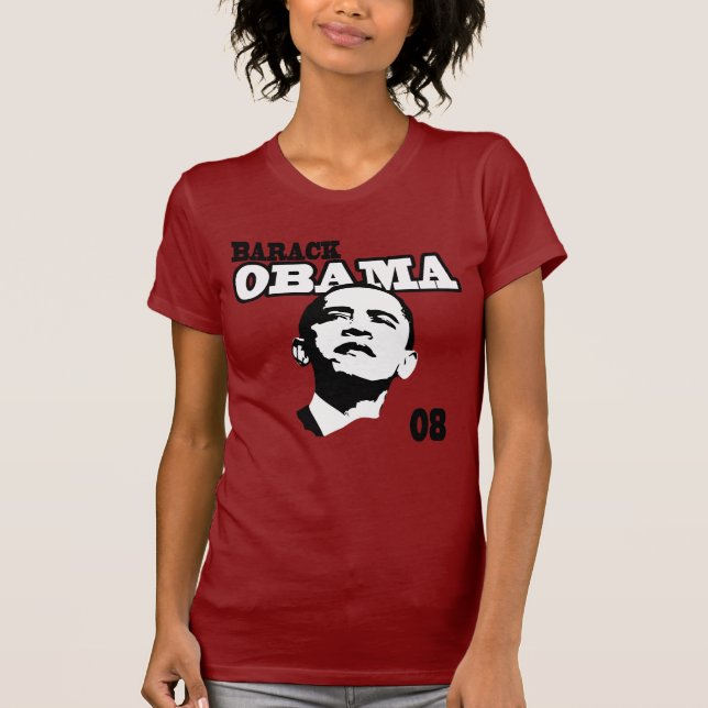Camiseta Barack Obama '08 (Frente)