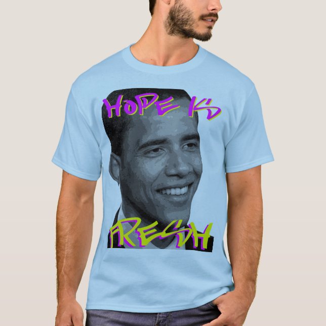 Camiseta Barack Obama 2008 (Frente)