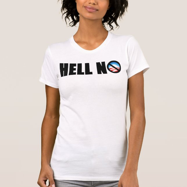Camiseta Barack Obama 2012? Não! (Frente)