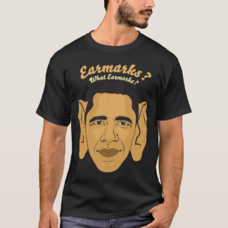 Camiseta Barack Obama assinala o T: "Que assinala? "