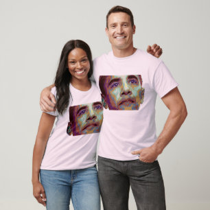 Camiseta Barack Obama - Capa longa