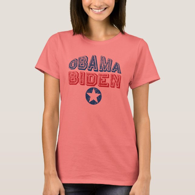 Camiseta Barack Obama Joe Biden (Frente)