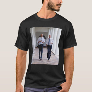 Camiseta Barack Obama Joe Biden liderando eleições democr