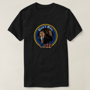 Camiseta Barack Obama...Não Boo, VOTE