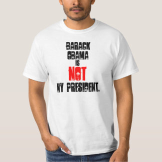 Camiseta Barack Obama não é meu presidente