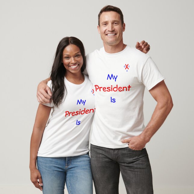 Camiseta Barack Obama (O Meu Presidente É) (Unissex)