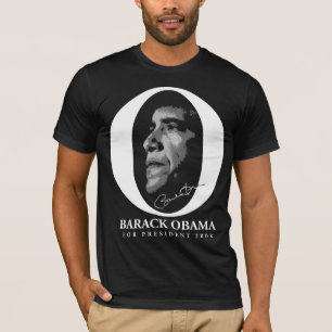 Camiseta Barack Obama para o presidente