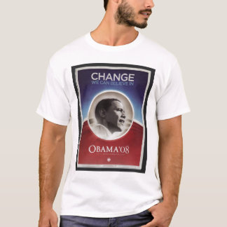 Camiseta Barack Obama para o presidente