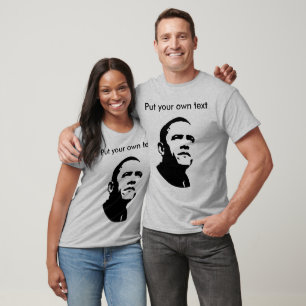 Camiseta Barack Obama - personalize-o