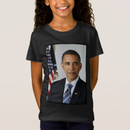 Camiseta Barack Obama Presidente dos EUA Casa Branca Retrat