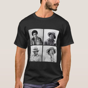 Camiseta Barack Obama Retro Vintage Young Obama Fumando em