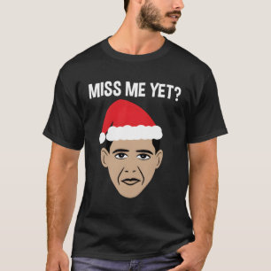 Camiseta Barack Obama Sente Mim Ainda Design De Natal