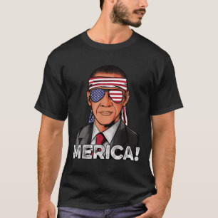 Camiseta Barack Obama Shirt_ Patriótico Obama