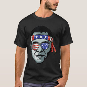 Camiseta Barack Obama Usa Gles Bandana Demonstro Patriótico