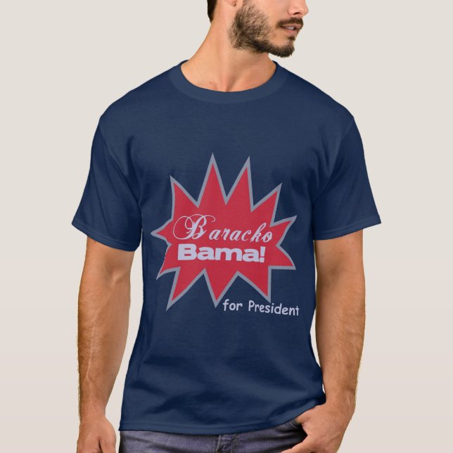 Camiseta Baracko Bama para o presidente (Frente)