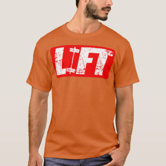 Camiseta Barão de Malhação de Gym que levanta pesos da LIF