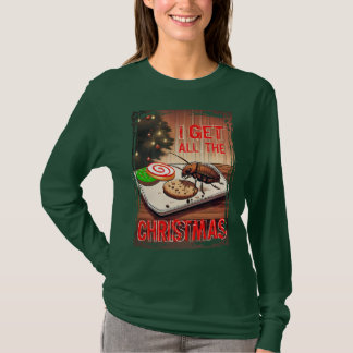 Camiseta Barata comendo biscoitos feios padaria de Natal