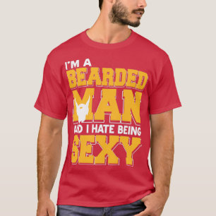 Camiseta Barba barba barba cheio barba barba barba presente