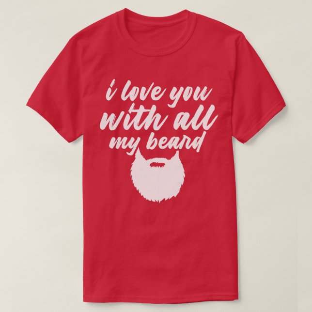 Camiseta Barba-Barba-Barba-Presente-Barba (Frente do Design)