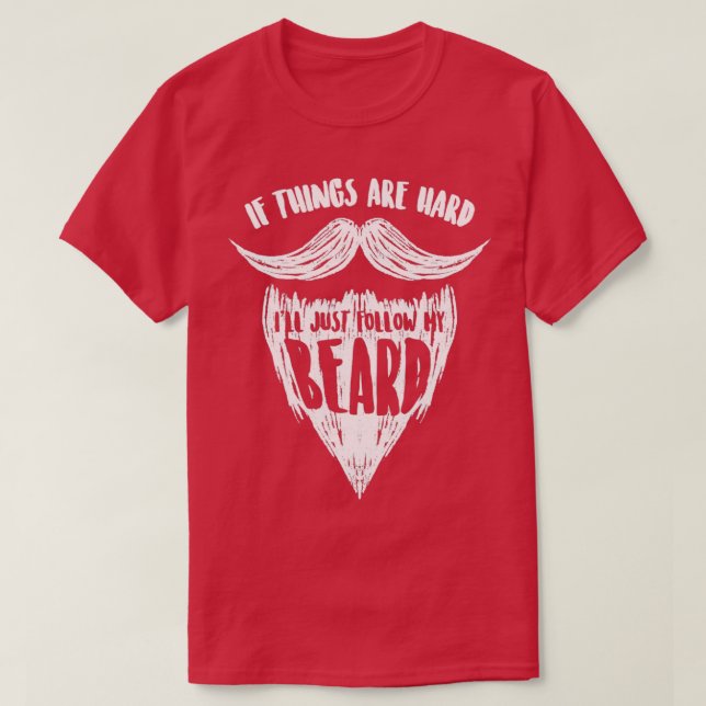 Camiseta Barba barbuda barba barbuda presente 4 (Frente do Design)