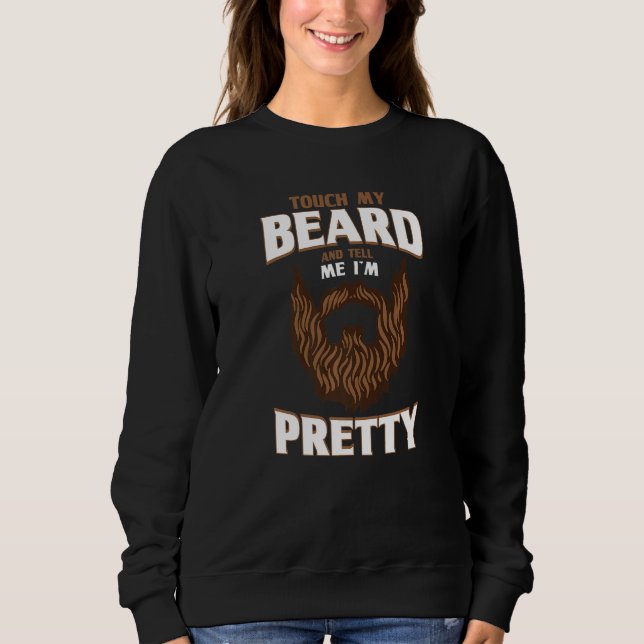 Camiseta Barba Citada Toque na minha barba e me diga que es (Frente)