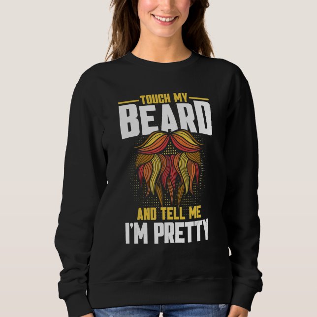 Camiseta Barba Citada Toque na minha barba e me diga que es (Frente)