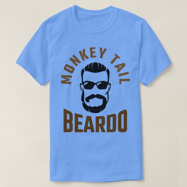 Camiseta Barba da Cauda do Macaco 1 (Frente do Design)