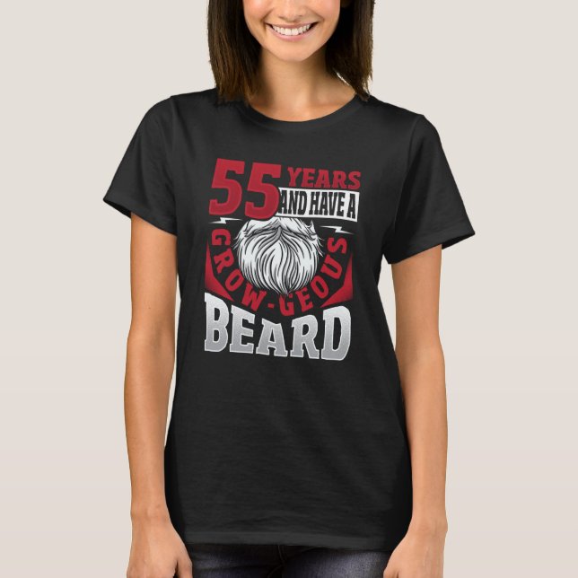 Camiseta Barba De 55 Anos (Frente)