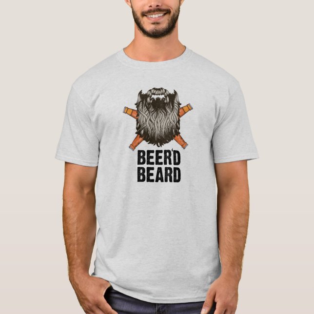 Camiseta Barba de Beer'd (Frente)
