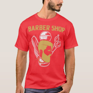 Camiseta barba de cabeleireiro barbeador barbeado 2