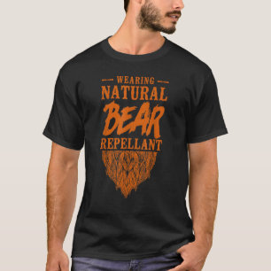 Camiseta Barba de Gengibre com barba Vestindo minha rede