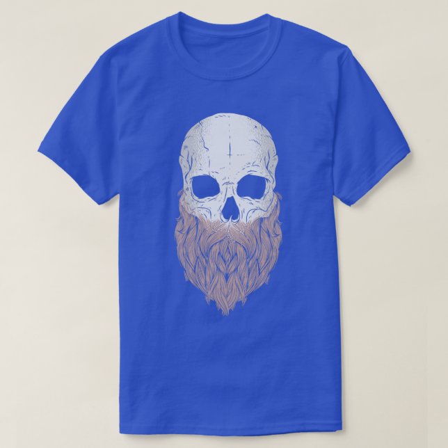 Camiseta Barba do crânio Viável (Frente do Design)