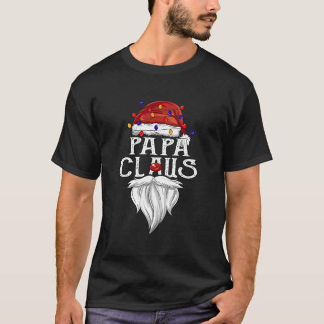 Camiseta Barba do Papai Noel Papai Noel (Frente)