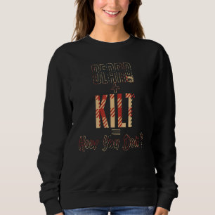 Camiseta Barba E Kilt Como Você Está Fazendo Escócia Povo E