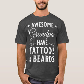 Camiseta Barba e presentes de tatuagem