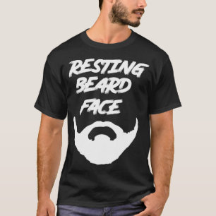Camiseta Barba em repouso face 1