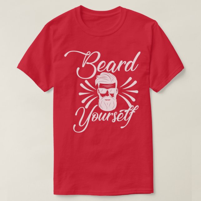 Camiseta Barba Engraçada Dão-Se A Barba 4 (Frente do Design)