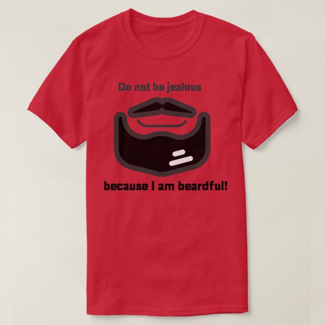Camiseta Barba engraçada e engraçada presente para o cara C (Frente do Design)